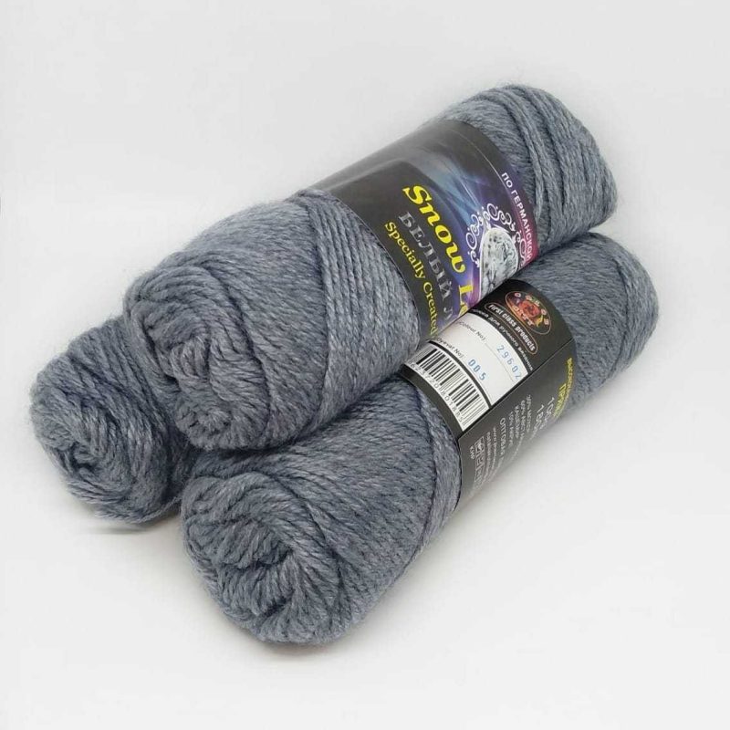 29602 Color City Белый Леопард (серо-джинсовый)