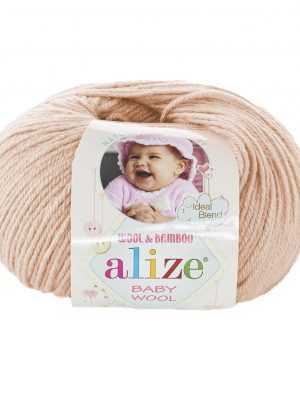 382 Alize Baby Wool (кремовый)