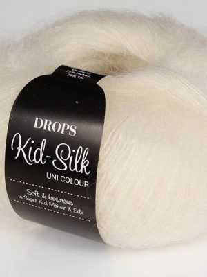 01 DROPS Kid-Silk (молочный)