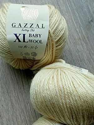 inshot 20210811 230231973 300x400 - Gazzal Baby Wool XL - 829 (кремовый)