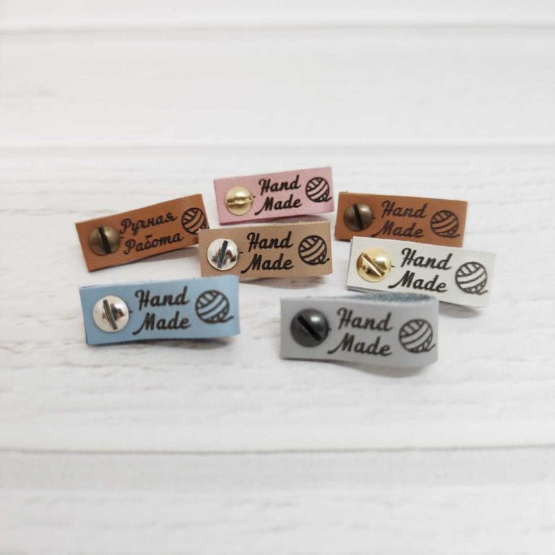 Бирка на кобурной кнопке