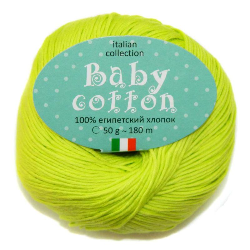 38 Weltus Baby Cotton (салатовый) 38 Weltus Baby Cotton (салатовый)