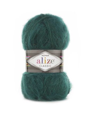 30 Alize Mohair Classic (зелёная утка)
