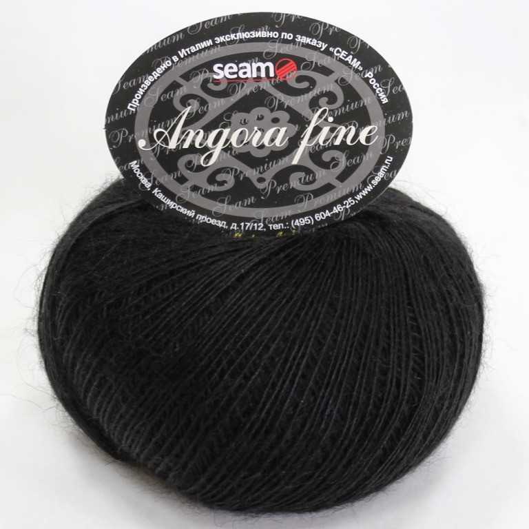 190000 Seam Angora Fine (черный)