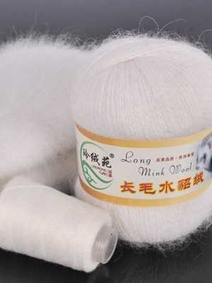 01 НОРКА Long Mink Wool (белый)