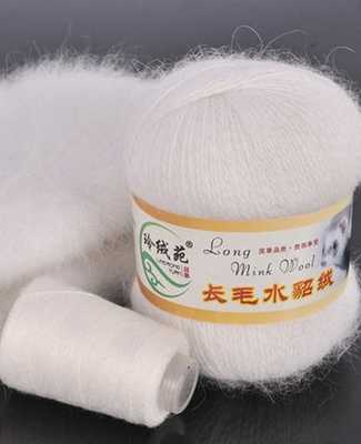 01 НОРКА Long Mink Wool (белый)