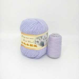 07-14S Норка Long Mink Wool (лаванда)