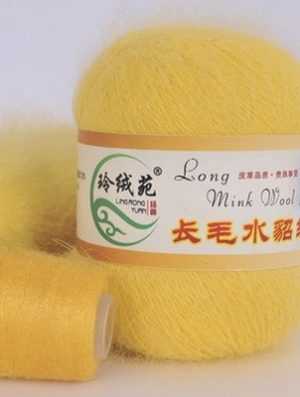 18 НОРКА Long Mink Wool (жёлтый)