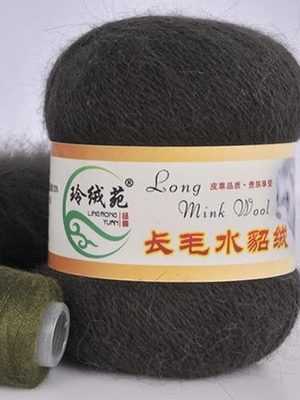 26 НОРКА Long Mink Wool (тёмно-болотный)