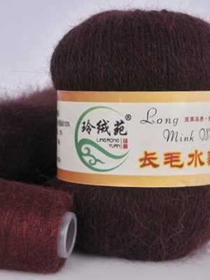 29 НОРКА Long Mink Wool (баклажан)