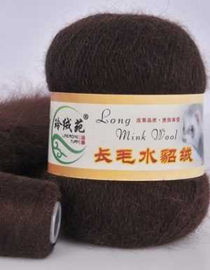31 НОРКА Long Mink Wool (коричневый)