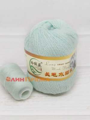 36 НОРКА Long Mink Wool (нежная мята)