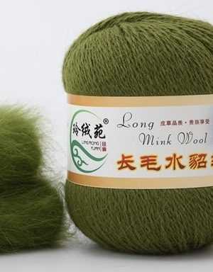 37 НОРКА Long Mink Wool (зеленый)