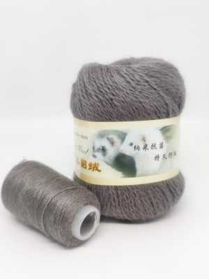 55 НОРКА Long Mink Wool (мокрый асфальт)