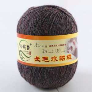 70 НОРКА Long Mink Wool (серый меланж)