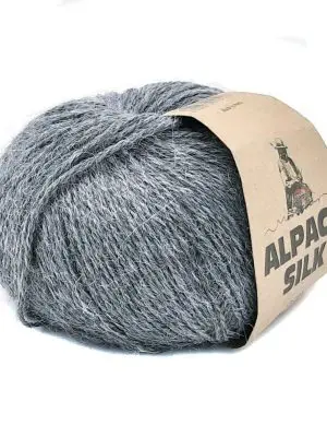 0435 alpaca silk 300x400 - Michell Alpaca Silk - 0435 (серый меланж)