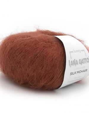 13737 lana gatto silk mohair 300x400 - Lana Gatto Silk Mohair - 13737 (темный терракот)