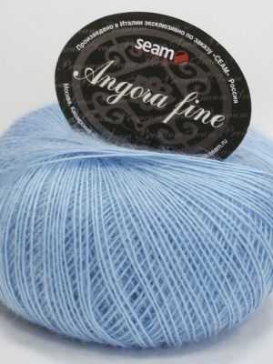 144121 Seam Angora Fine (нежно-голубой)