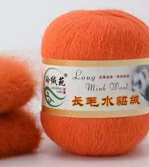 42 НОРКА Long Mink Wool (оранжевый)