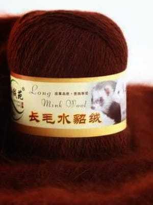 53 НОРКА Long Mink Wool (темная терракота)