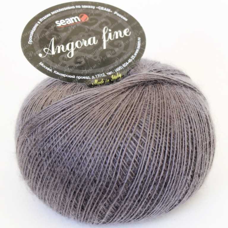 183905 Seam Angora Fine (тёмно-серый)