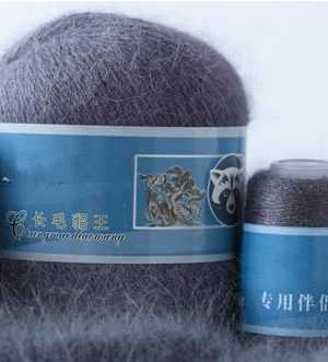 804 norka long mink wool 300x331 - Пух норки синяя этикетка - 804 (железо)
