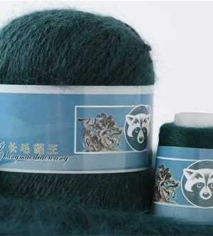 805 norka long mink wool 300x333 - Пух норки синяя этикетка - 805 (изумруд)
