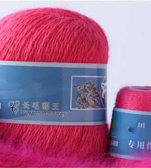 806 norka long mink wool 300x333 - Пух норки синяя этикетка - 806