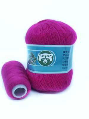 807 NORKA long mink wool 1 300x400 - Пух норки синяя этикетка - 807 (фуксия)