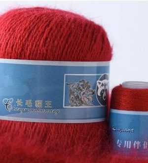 817 norka long mink wool 300x330 - Пух норки синяя этикетка - 817