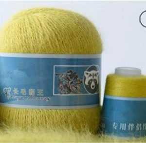843 norka long mink wool 300x295 - Пух норки синяя этикетка - 843