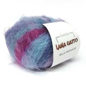 9205 Lana Gatto Silk Mohair Printed