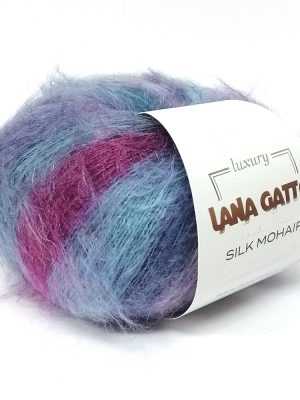 9205 Lana Gatto Silk Mohair Printed