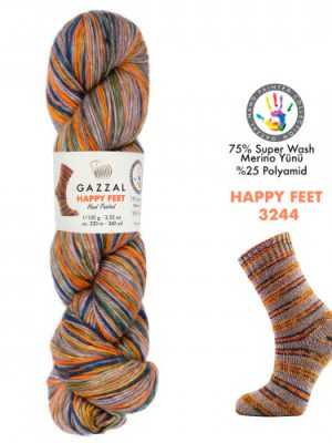 3244 gazzal happy feet 300x400 - Gazzal Happy Feet - 3244