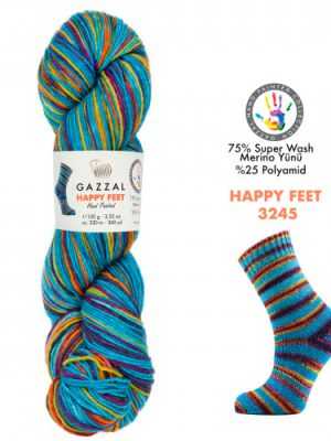3245 gazzal happy feet 300x400 - Gazzal Happy Feet - 3245