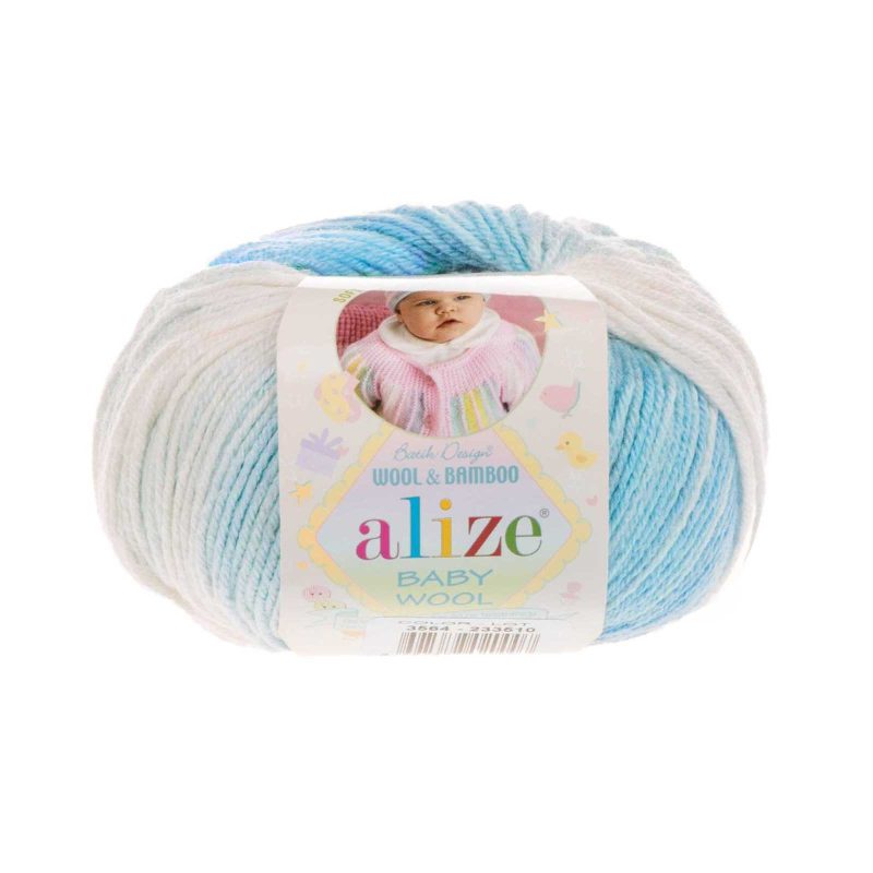 7543 Alize Baby Wool Batik 7543 Alize Baby Wool Batik