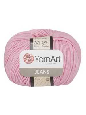 36 yarnart jeans 1 300x400 - YarnArt JEANS - 36 (перламутрово-розовый)