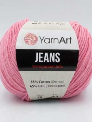 78 yarnart jeans rozovyy korall n 300x400 - YarnArt JEANS - 78 (розовый коралл)