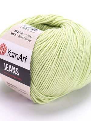 yarnart jeans 11 300x400 - YarnArt JEANS - 11 (бледно-зеленый)