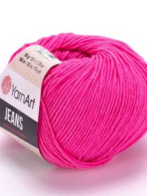 yarnart jeans 42 300x400 - YarnArt JEANS - 42 (ярко-розовый)