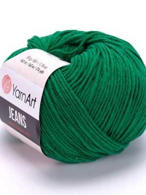 yarnart jeans 52 300x400 - YarnArt JEANS - 52 (ярко зеленый)