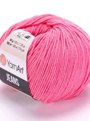 78 YarArt Jeans (розовый коралл)