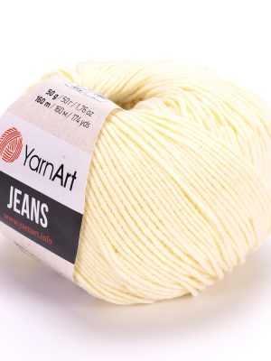 86 YarArt Jeans (бледно-желтый)