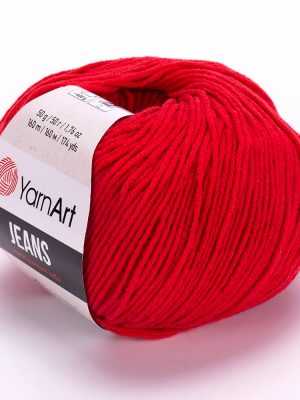 yarnart jeans 90 300x400 - YarnArt JEANS - 90 (красный мак)
