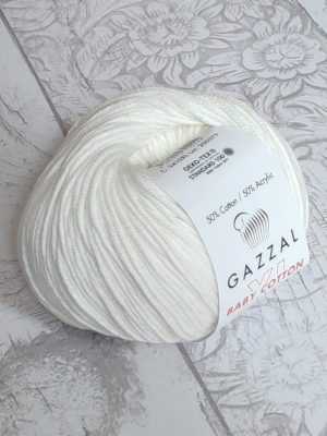 3410 gazzal baby cotton xl 300x400 - Gazzal Baby Cotton XL - 3410XL (белый)