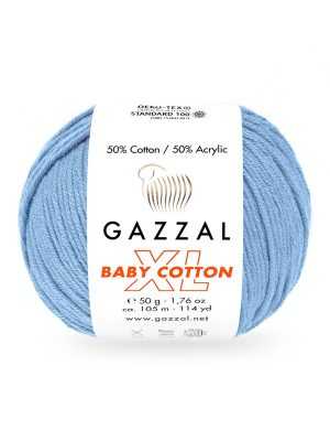 3423xl n 300x400 - Gazzal Baby Cotton XL - 3423XL (голубой)