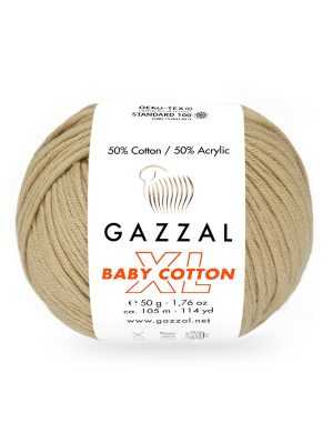 3424 nxl 300x400 - Gazzal Baby Cotton XL - 3424XL (песочный)