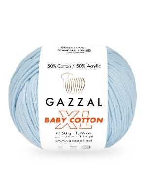 3429xl n 300x400 - Gazzal Baby Cotton XL - 3429XL (нежно-голубой)