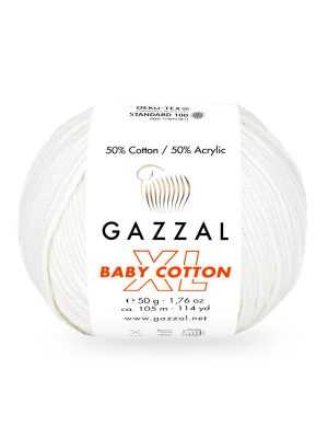 3432xl nn 300x400 - Gazzal Baby Cotton XL - 3432XL (белоснежный)