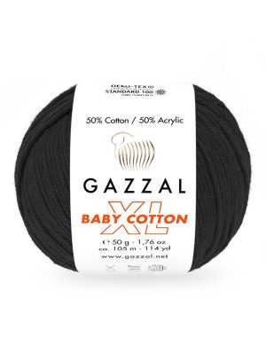 3433xl n 300x400 - Gazzal Baby Cotton XL - 3433XL (чёрный)